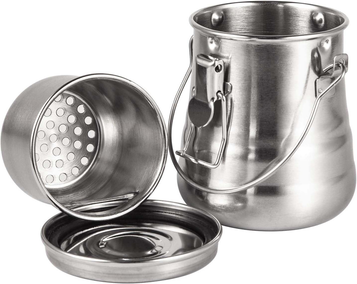 Paint Brush Washer, Airtight Stainless Steel Brush Cleaner for Painting (Medium)