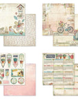 Stamperia Intl Scrapbooking Paper, Multi-Colored 10 Pack