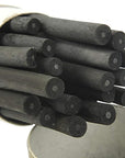 Vine Charcoal, Soft, Black 25 Charcoal Sticks for Drawing, Sketching, and Fine Art, Willow Sketch Charcoal Pencils for Drawing (5-8Mm(25Pcs))