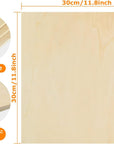 8 Pack 12 X 12 X 1/4 Inch Baltic Birch Plywood 6Mm Baltic Wood Sheet, Baltic Birch Sheets for Cricut Maker, Architectural Models, Drawing Painting Wood Engraving Wood Burning Laser