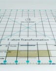 Not Overpriced T-Shirt Alignment Transformation Ruler 14X14Inches. Turn Any Old T Shirt into a Quilt Full of Memories. by Andrea Miani. Tshirt Transfer Centering Tee Shirts Square Quilting Template.