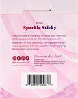 Rose Sparkle Sticky Reusable Putty Wax Adhesive, Wax for Diamond Painting, Diamond Art Accessories, 18Cm X 11Cm