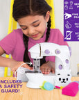 My Very Own Sewing Machine, Portable Battery Powered First Sewing Machine, Includes Fabric, Thread, Measuring Tape, & Stuffing, Beginner Sewing Machine for Kids Ages 8+