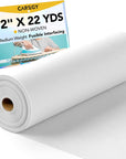 Light Weight White Iron-On Non-Woven Fusible Interfacing 12 Inch X 27 Yards Light Weight Non-Woven Interfacing Iron on Polyester Single-Sided Interfacing for DIY Crafts Supplies
