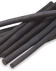 Vine Charcoal, Soft, Black 25 Charcoal Sticks for Drawing, Sketching, and Fine Art, Willow Sketch Charcoal Pencils for Drawing (5-8Mm(25Pcs))
