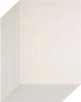 30 Sheets Ivory Card Stock, 8.5 X 11 Heavyweight Paper Cream White Card Stock Craft Paper for Card Making Kids Art Crafts Scrapbooking, 230GSM