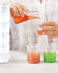 50Ml/1.7Oz Epoxy Mixing Cups, 38PCS Graduated Epoxy Resin Cups, Resin Mixing Cups, Beaker, Pouring Cup, Plastic Measuring Cup for Resin, Epoxy, Acrylic Paint, with 40 PCS Wood Craft Sticks