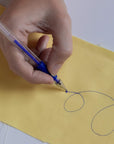 Heat Erasable Fabric Marking Pens | Quilting, Sewing, Crafts and Dressmaking I 4 Assorted Colors with 4 Refills