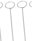 4 Pcs Sewing Loop Turner Hook, Needle Hook with Latch, Tongue Crochet Tool for Fabric Belts Strips Tube Straps DIY Accessories