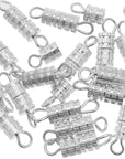 Barrel Screw-100Pcs-Screw Type Clasp 4X15Mm-10 Retail Packaging