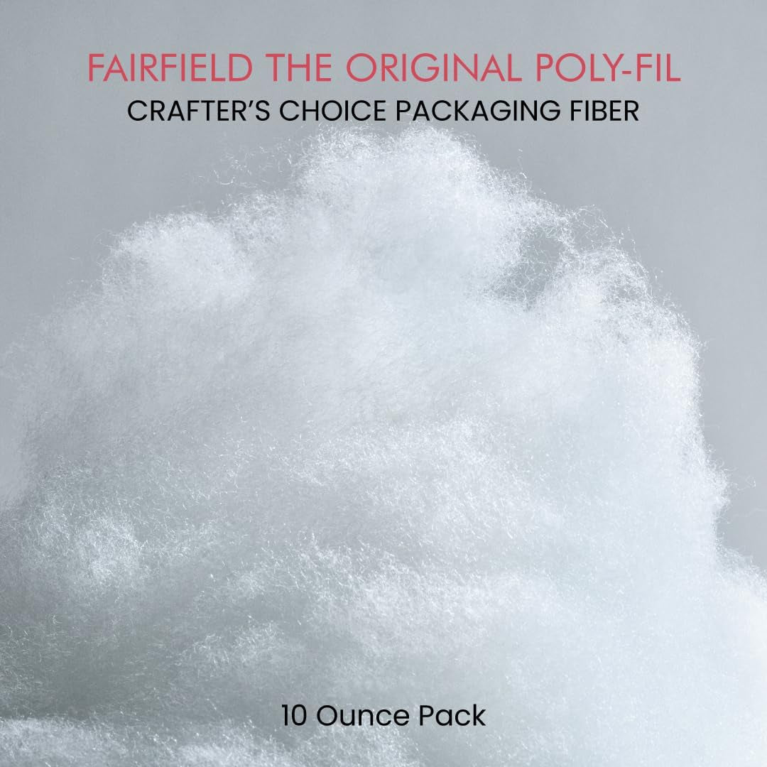 Poly-Fil Crafter’S Choice Packaging Fiber, 10 Ounce (Pack of 1), Blue