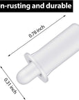 40 Pieces Shutter Repair Pins Spring Loaded Repair Pins Replacement Repair Pins Plantation Shutter Pins for Windows, White
