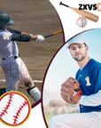 33Pcs Baseball Themed Chenille Number Patch, 2.95 Inch Gold Edges Iron on Baseball Patches for Bags Hat DIY Clothing Repair (Baseball)