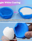 Polyurethane Resin, 60Oz 2 Part Casting Resin, Fast Cured Resin within 10 Minutes, Ultra Low Viscosity & Low Odor Pourable Liquid Plastic for Casting Models, Prototypes & Other Resin Craft
