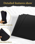 100 Sheets Black Cardstock Paper 8.5 X 11 Inch Thick Cardstock 75Lb 200 GSM Heavy Black Paper for Invitations, DIY Cards Making, Craft Projects, Stationery Printing