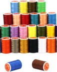 Thread for Sewing 30 Colors, 200 Yards per Spools, Polyester Sewing Thread Kit for Sewing Machine & Hand Sewing
