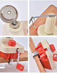 Yarn Winder, Knitting Yarn Ball Winder,Knitting Wool Winder Holder, Swift Table Top Hand Operated Winder,Manual Wool Yarn Cone Ball Winder - 180X135X100Mm