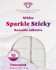 Rose Sparkle Sticky Reusable Putty Wax Adhesive, Wax for Diamond Painting, Diamond Art Accessories, 18Cm X 11Cm