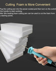 Foam Cutter Electric Hot Wire Cutter Pen 10CM Foam Board Cutter with Stand 18W Hot Knife Styrofoam Cutting Pen with Apaptor Foam Cutting Tool for White Sofe Styrofoam Foam Cutting,Arts,Handcraft