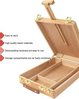Premium Sketchbox Desktop Art Easel, Tabletop, Wooden for Painting, Student, Artist, Beginner
