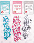Blue Alphabitties Specialty Marking Tools by ISE707