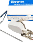 Open Toe Walking Foot W/Guide for Brother Sewing Machine Quilting and Sewing Stitch through Multiple Layers