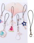30X Black Finger Strap Lanyards for Cellphone Cases Keys Keychain USB Flash Drive Ipod ID Card Cameras Badge Ring Short Rope Small Lanyard Cell Phone String Charm Hook