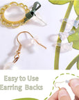 Silicone Earring Backs, Full Cover, 20PCS Clear Earring Backs Replacements, Hypoallergenic Earring Stoppers, Soft Ear Backings for Studs Hook Earrings