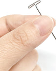 T Pins, 100 Pack 1.5 Inch T-Pins, T Pins for Blocking Knitting, Wig Pins, T Pins for Wigs, Wig Pins for Foam Head, T Pins for Sewing, Wig T Pins, Blocking Pins, T Pins for Office Wall 38Mm/1.5Inch