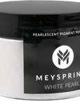 White Pearl Mica Powder - 50G - White Resin Pigment - White Mica Powder for Epoxy Resin Art - White Epoxy Pigment and UV Resin Dye - Mica Powder for Epoxy Resin - Resin Powder Pigment