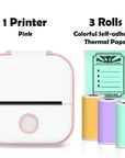 Portable Mini Thermal Label Printer Home Photo Printer Student Wrong Question Printer Bluetooth Mini Label Printer Price Tag