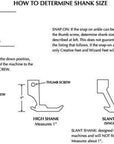 Stitch in Ditch Foot/Edge Joining Foot Sewing Machine Presser Foot - Fits All Low Shank Snap-On Singer, Brother, Babylock, Janome, Kenmore, White, Juki, New Home, Simplicity, Elna Etc.