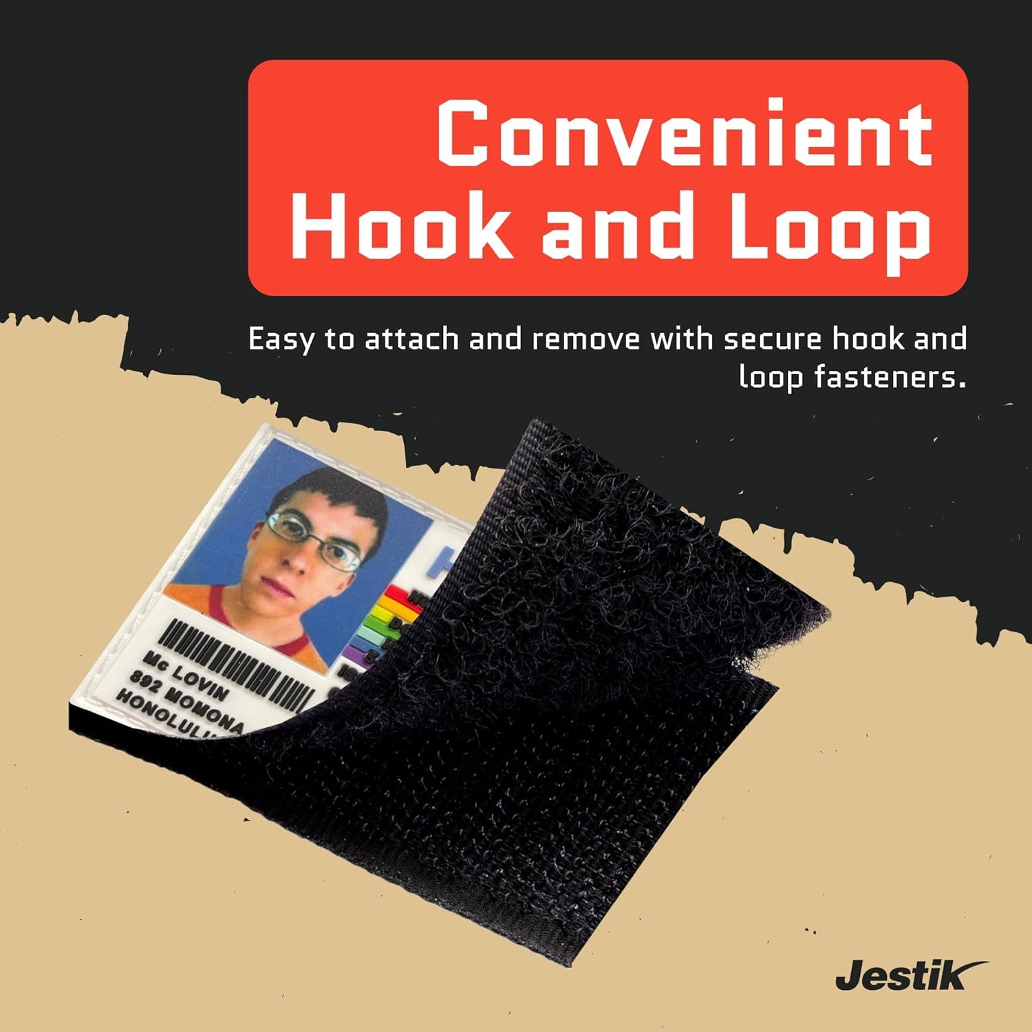 Mclovin Superbad PVC Patch - Funny Meme Patches, Humorous Military Tactical Morale Patch with Hook and Loop Fastener, Cute Patches for Backpacks, Military Uniforms, Jeans, Jackets, Vests, Hats & More