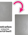 Sticky Bead Mat, 8.75 X 12 Inches, Grey Color, Anti-Slip Pad, Rinse and Reuse Technology, Accessories for Diamond Painting, Jewel, Beads