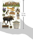 STDM-0116 3D Sticker 4.5" X 7" Sheet, Alaska