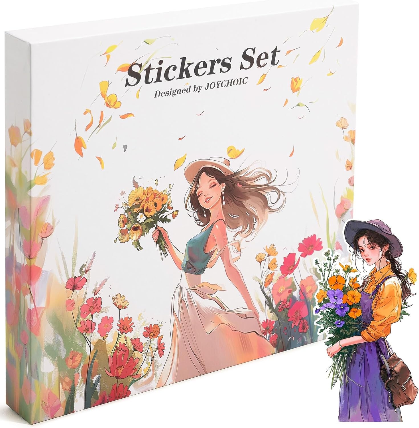 Scrapbook Stickers Set, 240Pcs People Sticker for Journaling and Scrapbooking, Junk Journal Supplies, Washi Materials, Women Girls Ladies Planner DIY Arts Craft