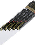 Pigma Micron Black Barrel 5 Fineliners (Set of 5)