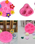 Silicone Mould for Flower and Butterfly Candy - for Cake Decoration,Chocolate Fudge, Polymer Clay, Soap, Confectionery Projects.