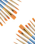Paint Brushes Set 20Pcs, Art Brushes, Paint Brushes, Paint Brush, Paint Brushes for Kids, Watercolor Brushes, Acrylic Paint Brushes, Paint Brushes for Acrylic Painting, Drawing and Art Supplies