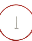 Chiagoog Twist Red Mini Interchangeable Cables, 37'', Needle, Mini, Multicolored, Plastic, Circular, Knitting-Needles