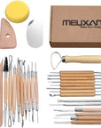 40PCS Pottery Tool Set Clay Sculpting Modeling Tools