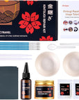 Kintsugi Repair Kit Gold, Kintsugi Kit Can Connect Broken Ceramic Pieces, Repair Significant Pottery with Ceramic Repair Kit, Kintsugi Repair Kit Is a Gift Set Suitable for Beginners.
