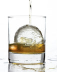 Ball Ice Cube Tray and Big Ice Cube Molds for Whiskey, Slow-Melting, 100% Silicone, No-Plastic, Easy Release, Ideal for Gifting and Elevating Cocktails