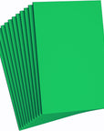 Dark Green Foam Sheets Crafts, 8.5X5.5 Inch Eva Craft Foam Paper for Crafts Project Classroom Scrapbook DIY Cosplay (Dark Green-10 Sheets)