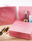 4 Pieces 1' X 1' Pink Insulation Foam 0.79 Inch Thick Polystyrene Rectangles XPS Foam Board Craft Foam for Insulating DIY Modeling Art Supplies