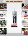 B-7000 Adhesive, Multi-Function Glues Paste Adhesive Suitable for Glass, Wooden, Jewelery, Rhinestones, 0.9 Oz, 2 Packs