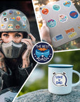 Fathers Day Stickers for Adults, 150Pcs Fathers Day Stickers Decals Decorations Bulk Gifts Set for Fathers Day Gift Cards Scrapbook Skateboard Laptop Water Bottle.