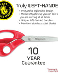 - Expert Left-Handed 8.25 Inch Scissors - Multipurpose - Left Handed