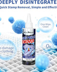 Heat Transfer Vinyl Remover for Fabrics, Rapid Remover Adhesive Remover, Powerful Residue Remover-125 ML