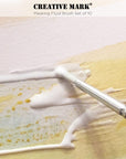 Masking Fluid Paint Brushes (Set of 10) - Watercolor Brushes Contains Synthetic Hair W/Short Wood Handles
